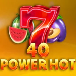 40 Power Hot online game logo by Amusnet Interactive on skyhills-casino-be.com