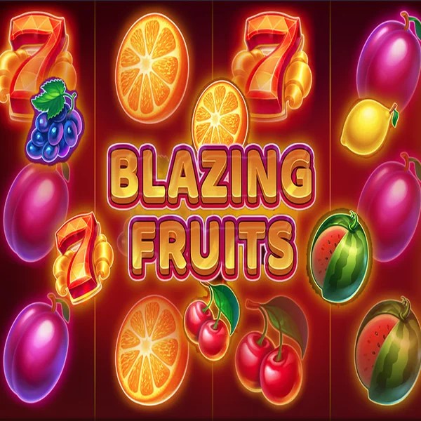 Blazing Fruits game by Inbet Games – logo hosted on SkyHills Casino