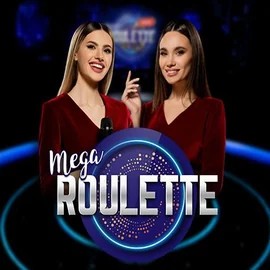 Mega Roulette casino game by Pragmatic Play – featured logo at SkyHills Casino