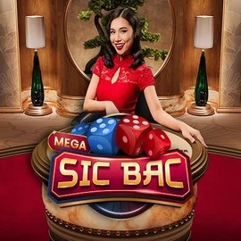 Mega Sic Bac slot visual from Pragmatic Play available on skyhills-casino-be.com