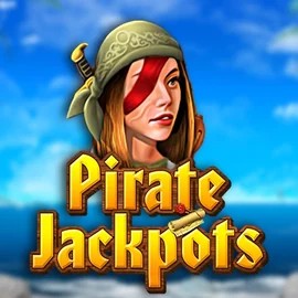 Pirate Jackpots logo by Belatra Games at SkyHills Casino