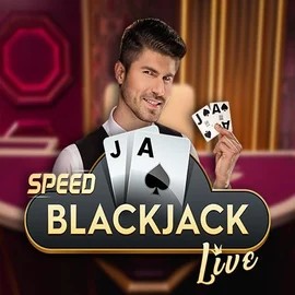 Speed Blackjack logo by Pragmatic Play SkyHills Casino