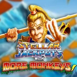 Enjoy Stellar Jackpots with More Monkeys by Lightning Box Game – logo hosted on skyhills-casino-be.com